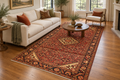 ANTIQUE PERSIAN HAMADAN HERATI RUG, 5.0 x 9.9 (152cm x 297cm)