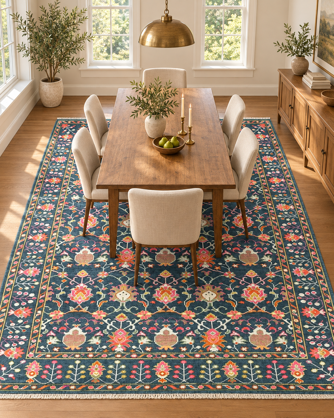 SULTANABAD HAND KNOTTED RUG, NEW, 8.0 x 10.0 (244cm x 305cm)