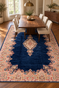 MANSION SIZED VINTAGE PERSIAN KERMAN HAND KNOTTED RUG WITH 200+ KPSI, 9.8 x 19.6 (294cm x 594cm)
