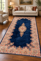 MANSION SIZED VINTAGE PERSIAN KERMAN HAND KNOTTED RUG WITH 200+ KPSI, 9.8 x 19.6 (294cm x 594cm)