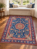 VINTAGE PERSIAN KERMAN HAND KNOTTED RUG, 9.3 x 12.0 (282cm x 366cm)