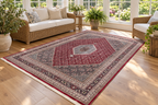 VINTAGE PERSIAN MAHI HAND KNOTTED RUG, 8.11 x 12.4 (272cm x 376cm)