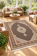 PERSIAN TABRIZ MAHI HAND-KNOTTED RUG WITH 300+ KPSI, 6.8 x 10.0 (203cm x 305cm)