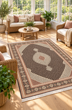PERSIAN TABRIZ MAHI HAND-KNOTTED RUG WITH 300+ KPSI, 6.8 x 10.0 (203cm x 305cm)