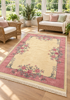 ART DECO HAND KNOTTED RUG, 9.0 x 12.0 (274cm x 366cm)