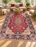 ANTIQUE PERSIAN KASHMAR ARCHEOLOGY HAND KNOTTED RUG, 10.0 x 12.7 (305cm x 384cm)