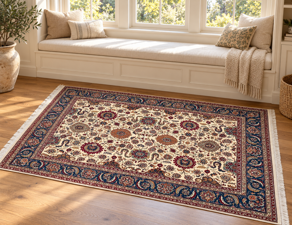 MAHAL HAND KNOTTED RUG, 7.11 x 10.1 (241cm x 307cm)