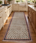 VINTAGE PERSIAN SARABAND MIR HAND KNOTTED RUNNER, 3.10 x 10.0 (117cm x 305cm)